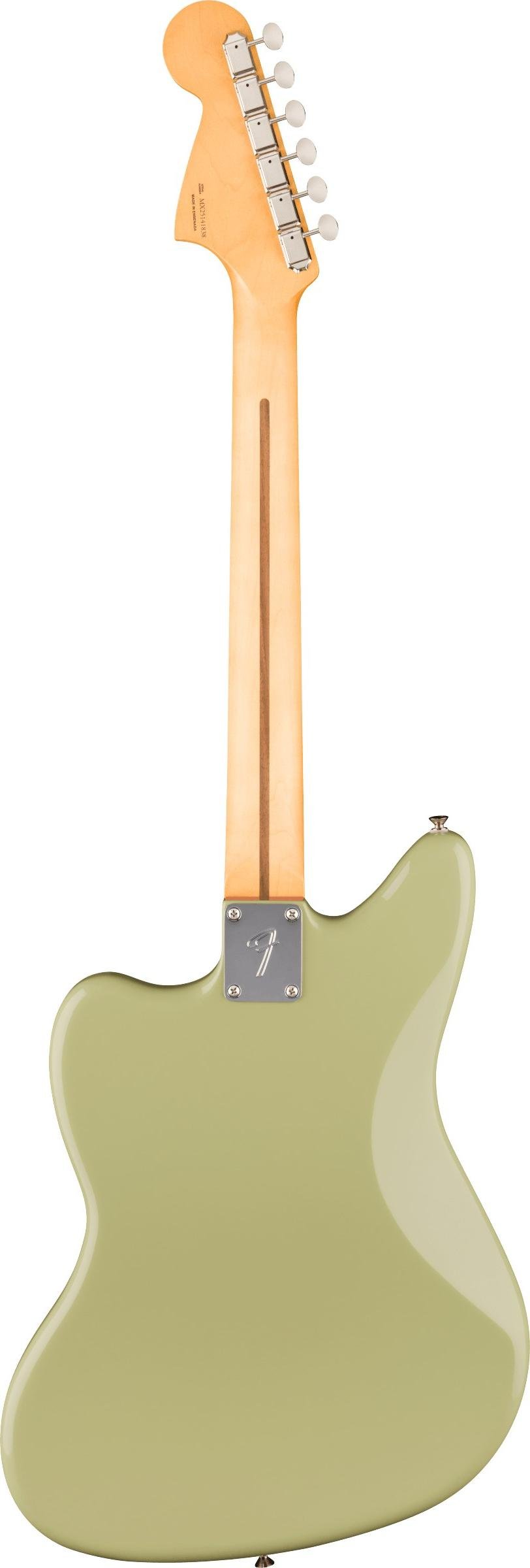 Fender Player II Jaguar Electric Guitar, Rosewood Fingerboard in Birch Green