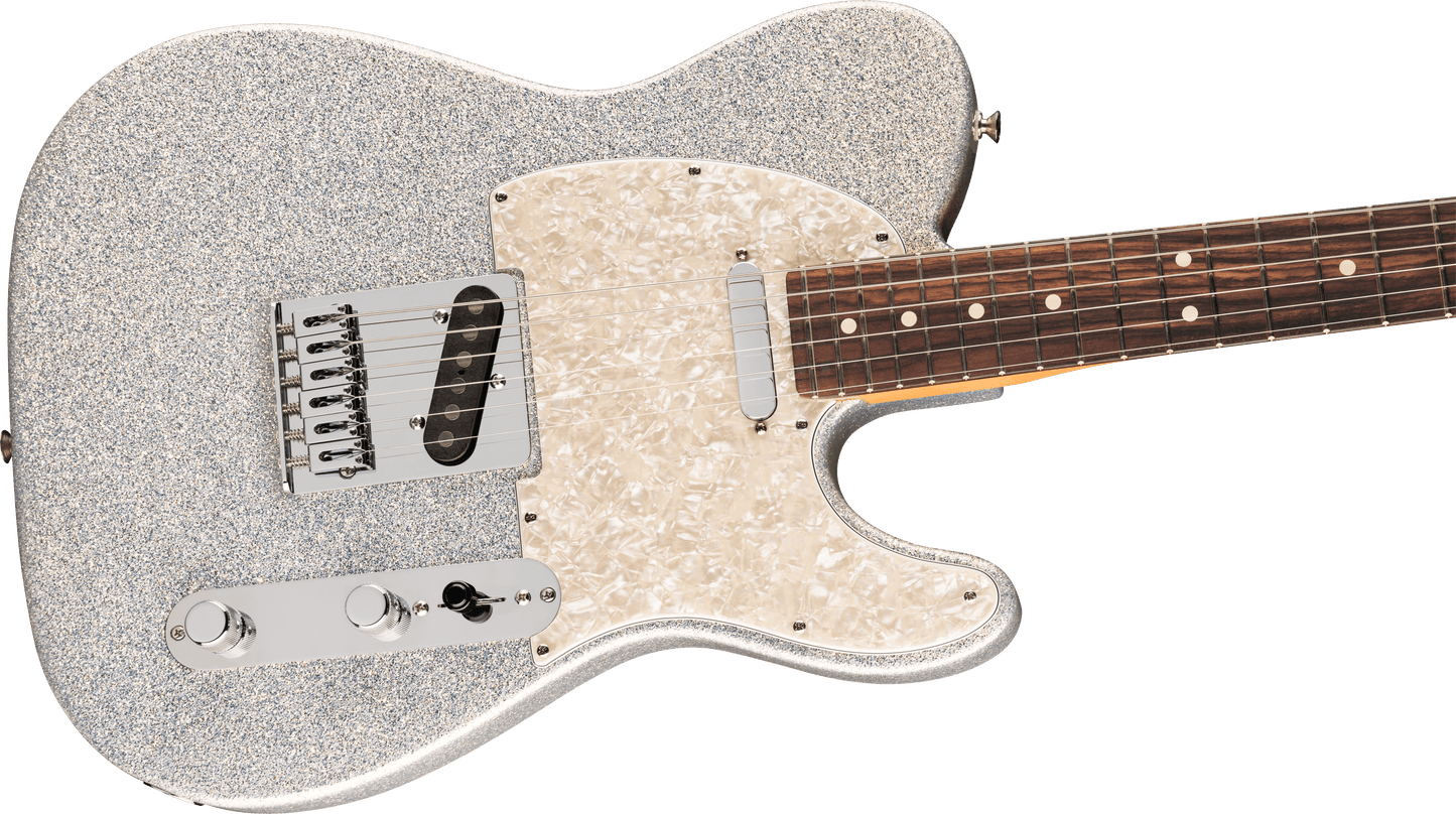 Fender 75th Anniversary Player II Telecaster, Rosewood Fingerboard in Diamond Dust Sparkle