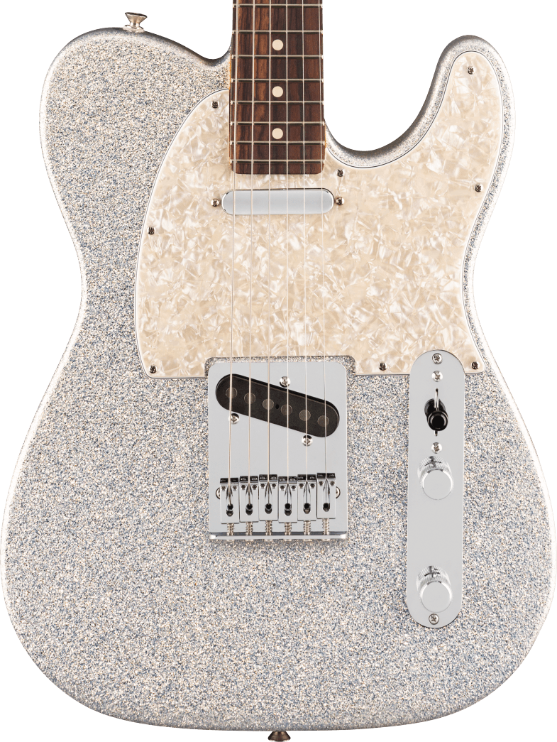 Fender 75th Anniversary Player II Telecaster, Rosewood Fingerboard in Diamond Dust Sparkle