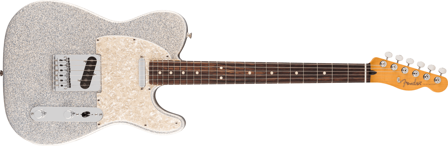 Fender 75th Anniversary Player II Telecaster, Rosewood Fingerboard in Diamond Dust Sparkle