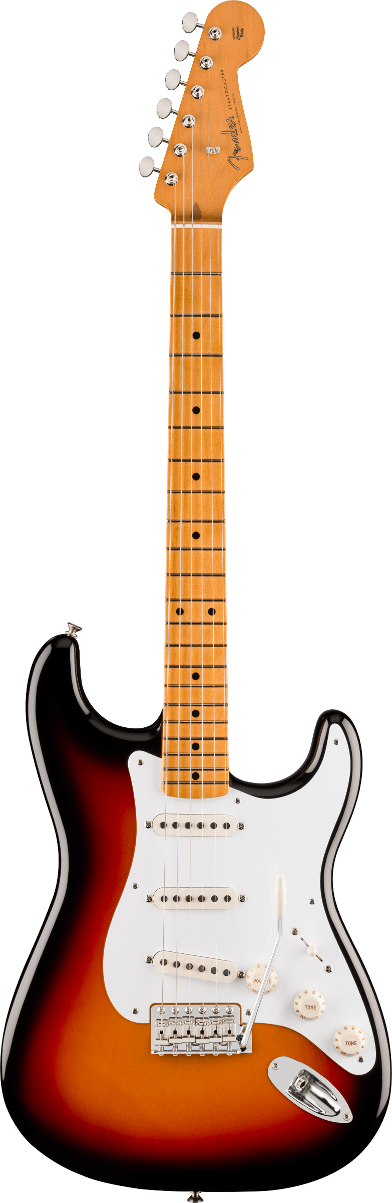 Fender Vintera III Late '50s Stratocaster Electric Guitar, Maple Fingerboard in 3-Color Sunburst
