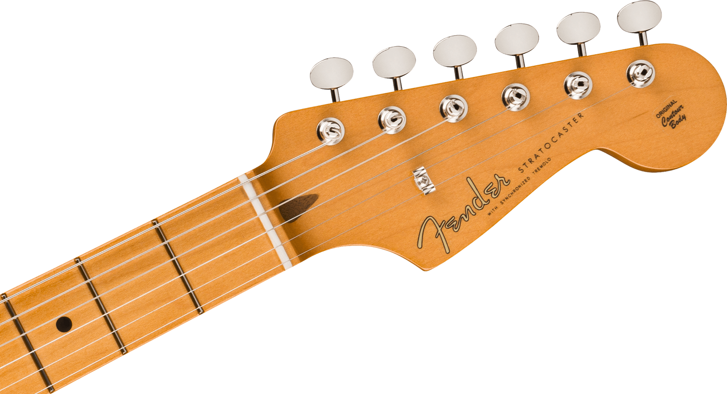 Fender Vintera III Late '50s Stratocaster Electric Guitar, Maple Fingerboard in Aztec Gold