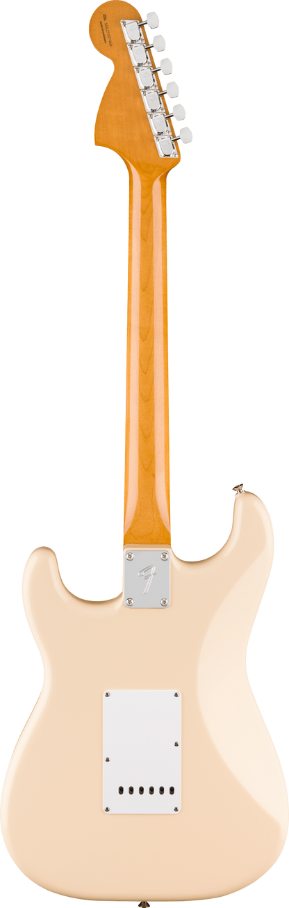 Fender Vintera III Late '60s Stratocaster Electric Guitar, Maple Fingerboard in Olympic White