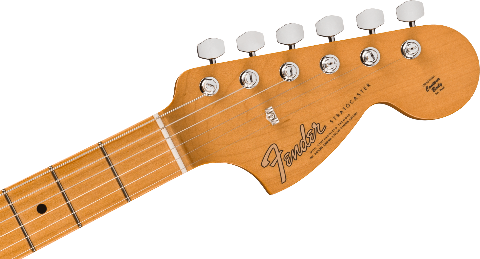 Fender Vintera III Late '60s Stratocaster Electric Guitar, Maple Fingerboard in Olympic White