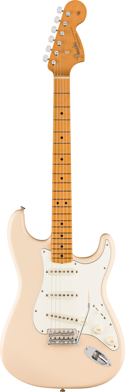 Fender Vintera III Late '60s Stratocaster Electric Guitar, Maple Fingerboard in Olympic White