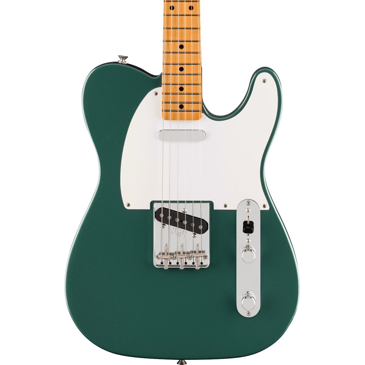 Fender Vintera III Late '50s Telecaster Electric Guitar, Maple Fingerboard in Sherwood Green Metallic