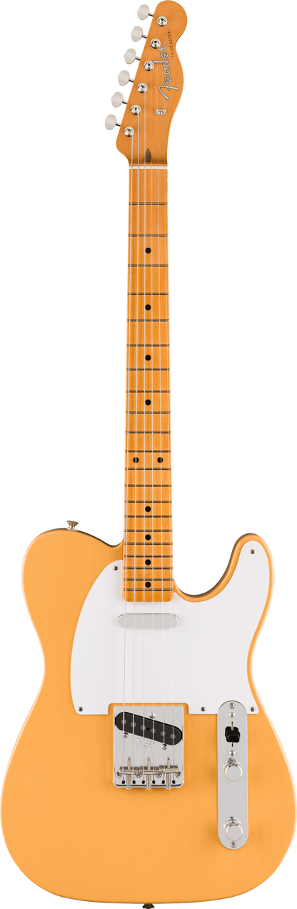 Fender Vintera III Late '50s Telecaster Electric Guitar, Maple Fingerboard in Butterscotch Blonde