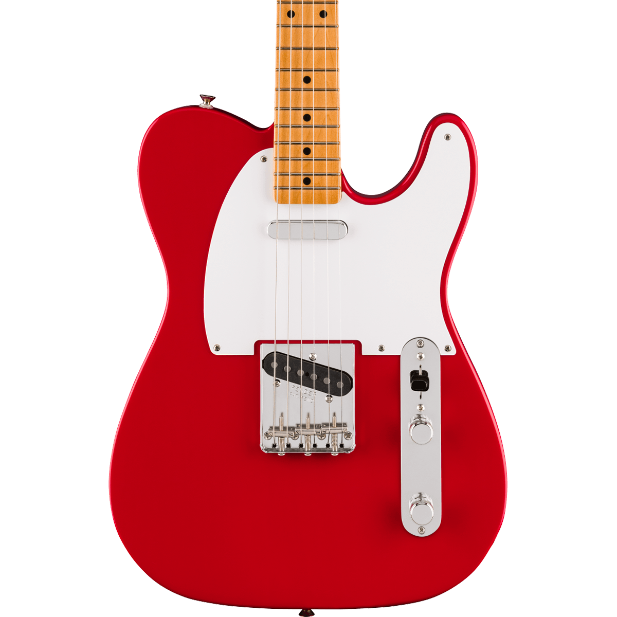 Fender Vintera III Late '50s Telecaster Electric Guitar, Maple Fingerboard in Dakota Red