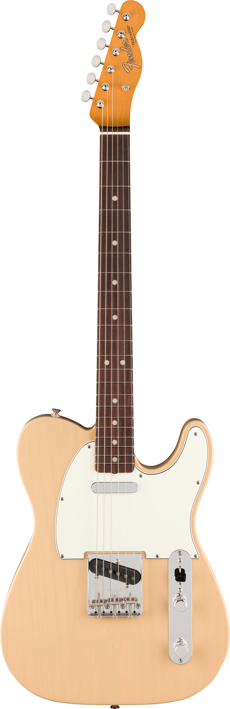Fender Vintera III Mid '60s Telecaster Electric Guitar, Rosewood Fingerboard in Vintage Blonde