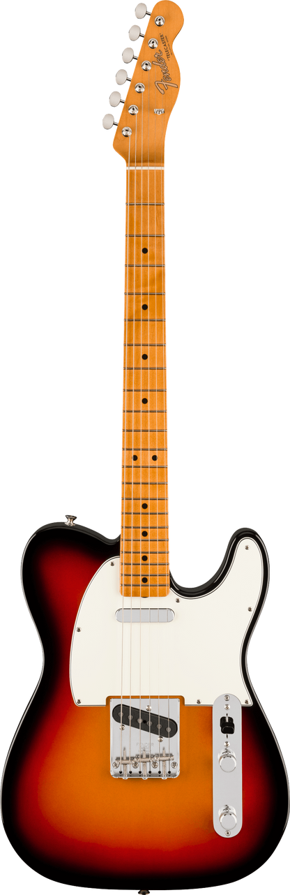 Fender Vintera III Mid '60s Telecaster Electric Guitar, Maple Fingerboard in 3-Color Sunburst