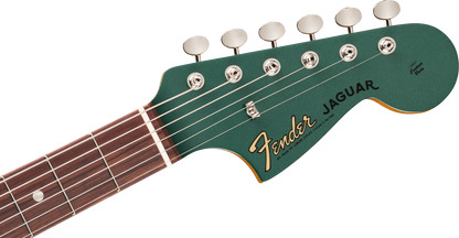 Fender Vintera III Mid '60s Jaguar Electric Guitar, Rosewood Fingerboard in Sherwood Green Metallic