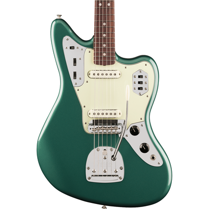 Fender Vintera III Mid '60s Jaguar Electric Guitar, Rosewood Fingerboard in Sherwood Green Metallic