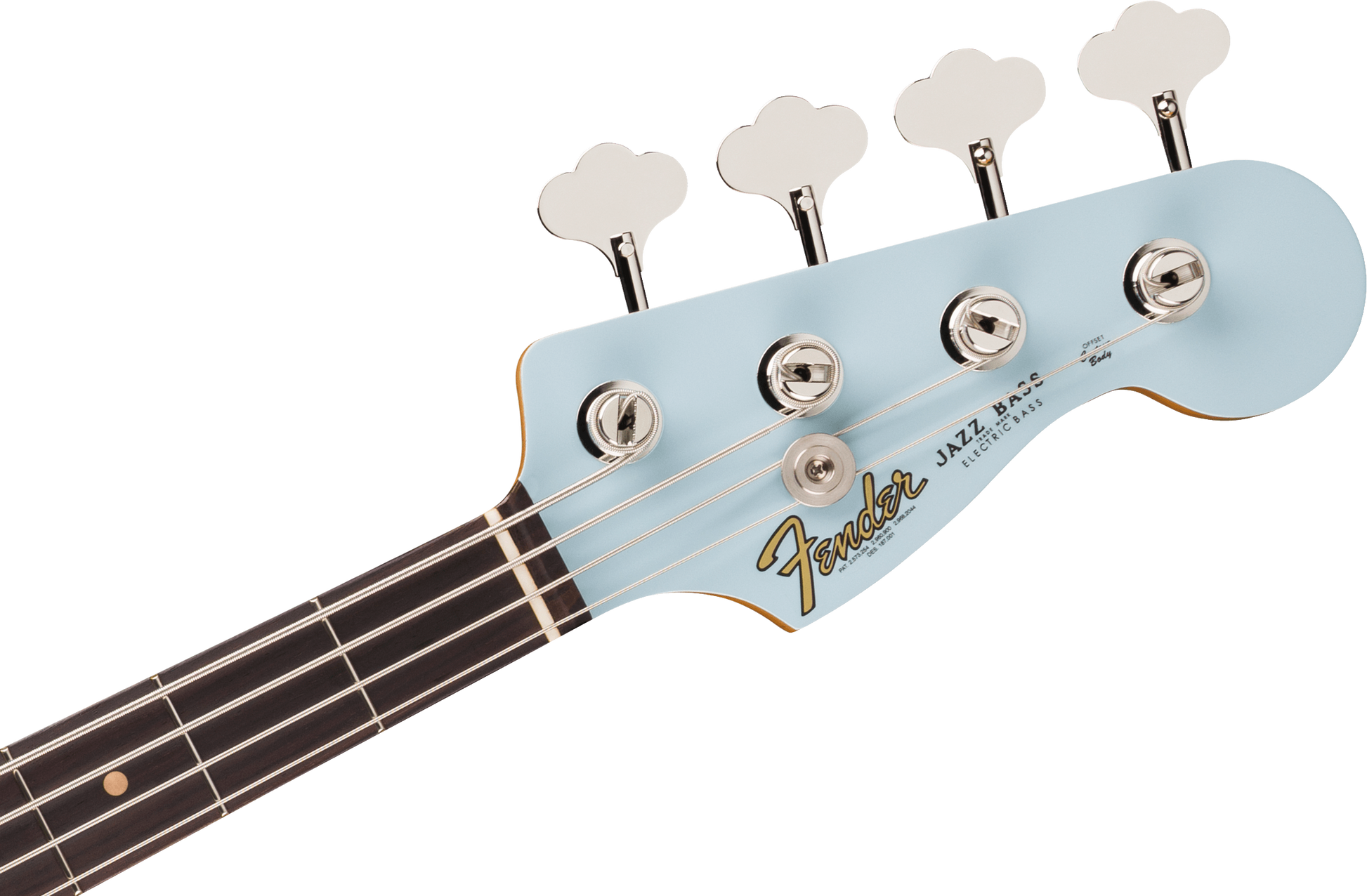 Fender Vintera III Early '60s Jazz Bass Guitar, Rosewood Fingerboard in Sonic Blue