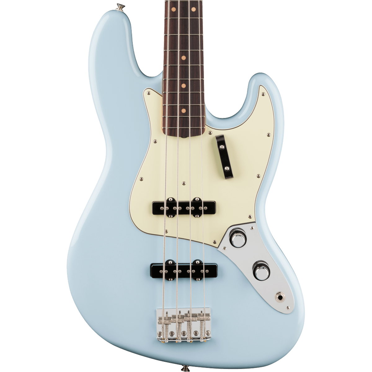 Fender Vintera III Early '60s Jazz Bass Guitar, Rosewood Fingerboard in Sonic Blue