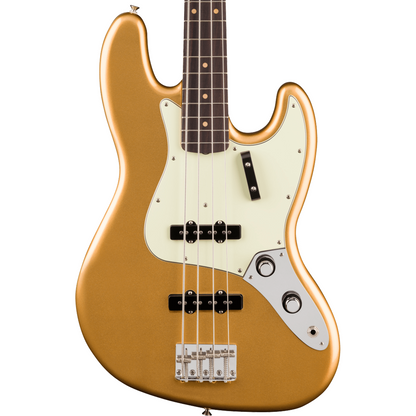 Fender Vintera III Early '60s Jazz Bass Guitar, Rosewood Fingerboard in Aztec Gold
