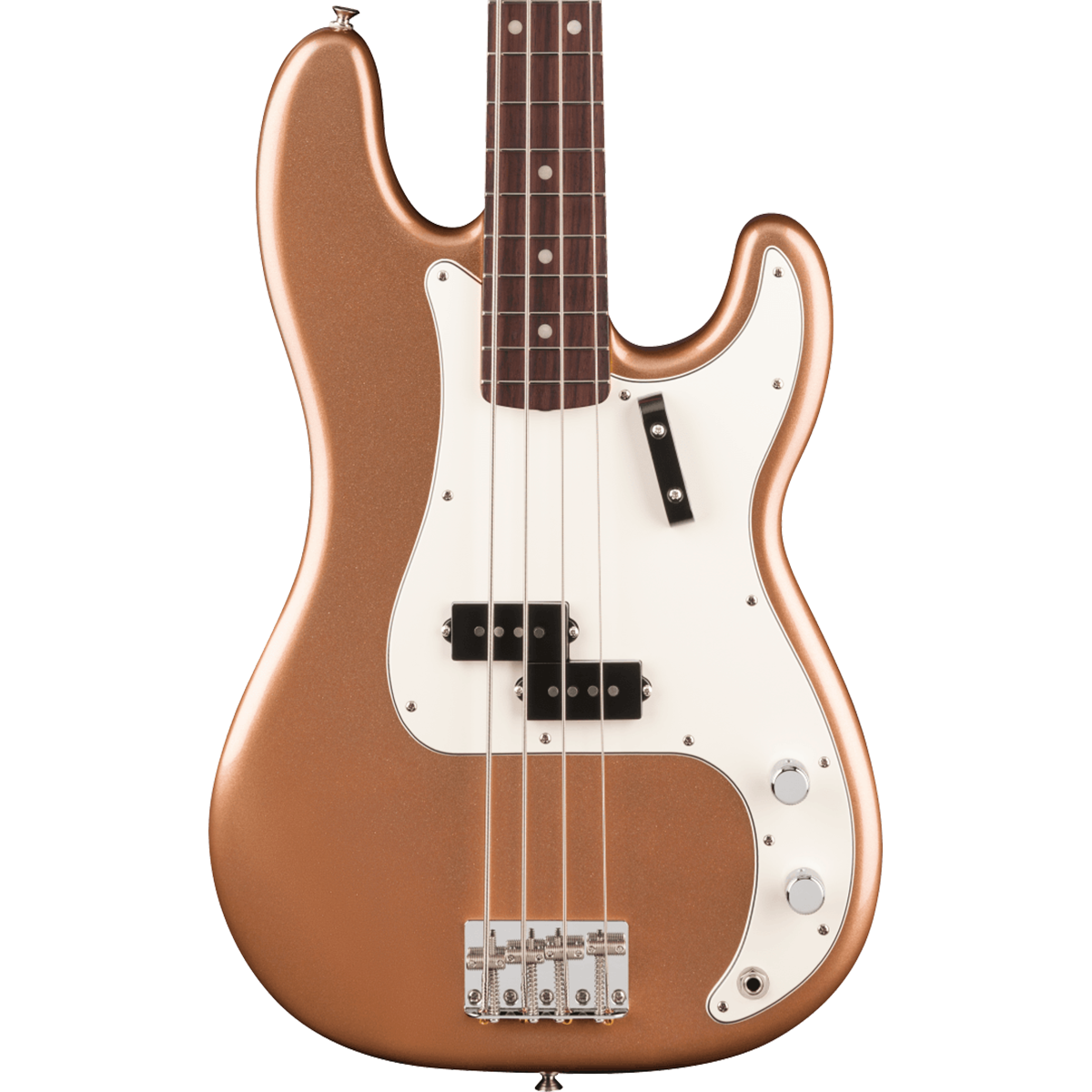 Fender Vintera III Late '60s Precision Bass Guitar, Rosewood Fingerboard in Firemist Gold