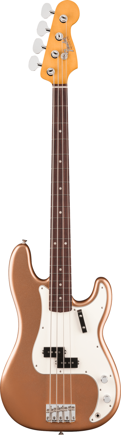 Fender Vintera III Late '60s Precision Bass Guitar, Rosewood Fingerboard in Firemist Gold