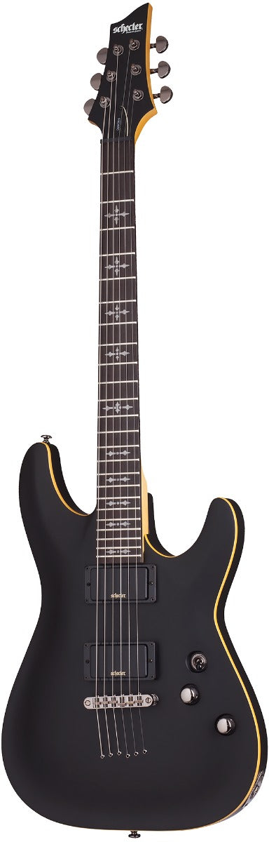 Schecter Demon 6 in Aged Black Satin