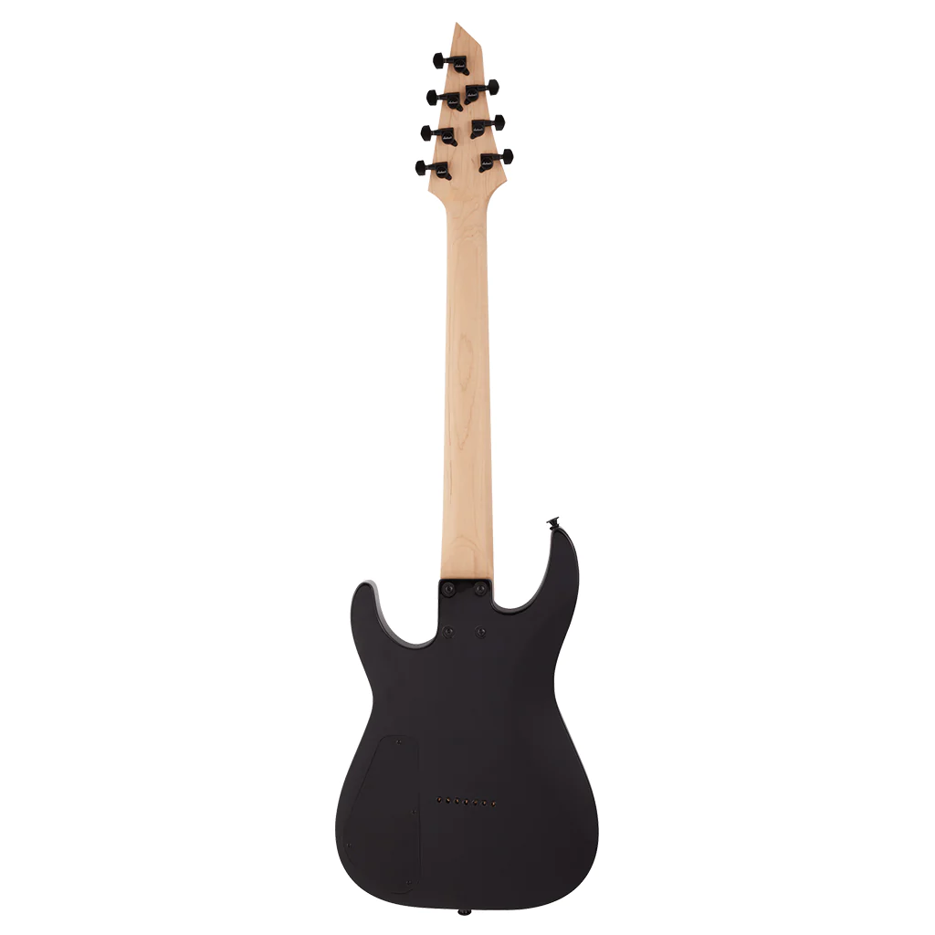 Jackson JS Series Dinky Arch Top JS22Q 7 DKA HT 7 Sreings in Transparent Black Burst