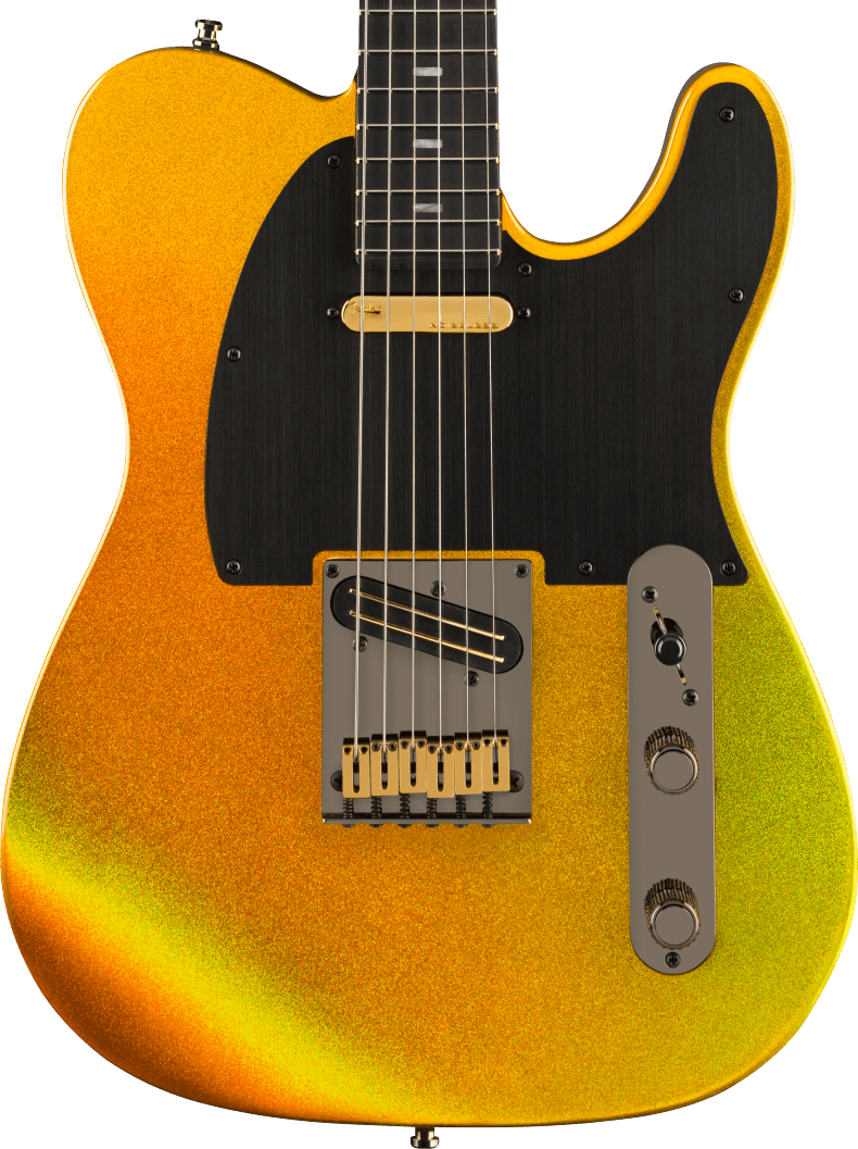 Fender 75th Anniversary American Ultra II Telecaster, Ebony Fingerboard in Liquid Gold