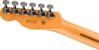 Fender 75th Anniversary American Ultra II Telecaster, Ebony Fingerboard in Liquid Gold