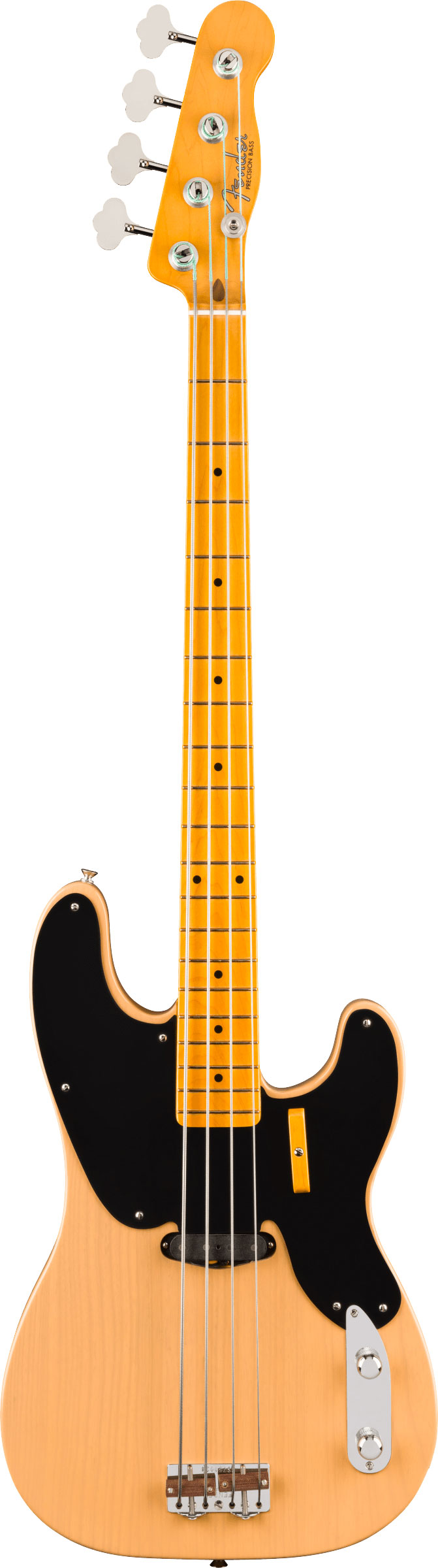 Fender 75th Anniversary American Vintage II 1951 Precision Bass, Maple Fingerboard in Butterscotch Blonde