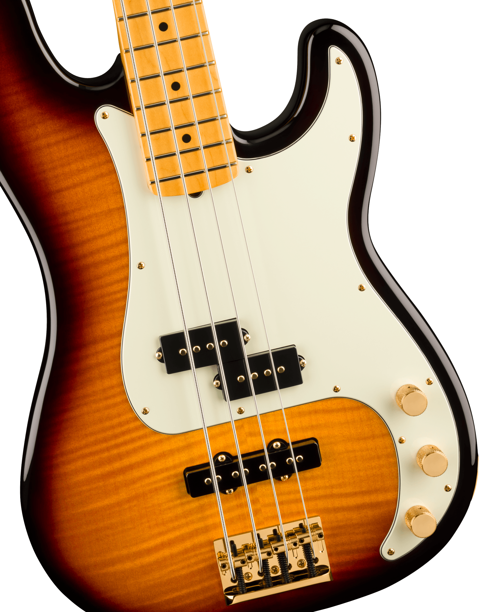 Fender 75th Anniversary American Professional PJ Bass, Rosewood Fingerboard in 2-Color Sunburst