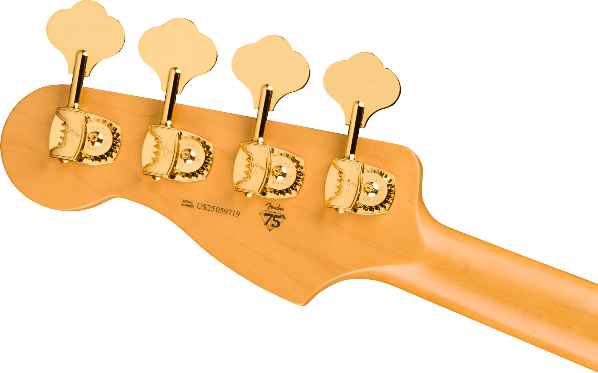 Fender 75th Anniversary American Professional PJ Bass, Rosewood Fingerboard in 2-Color Sunburst