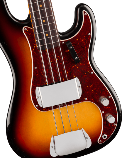 Fender James Jamerson 1962 Precision Bass, Rosewood Fingerboard in 3-Tone Sunburst