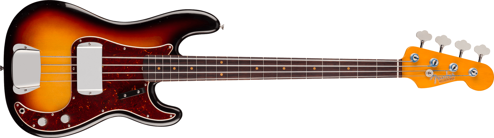 Fender James Jamerson 1962 Precision Bass, Rosewood Fingerboard in 3-Tone Sunburst