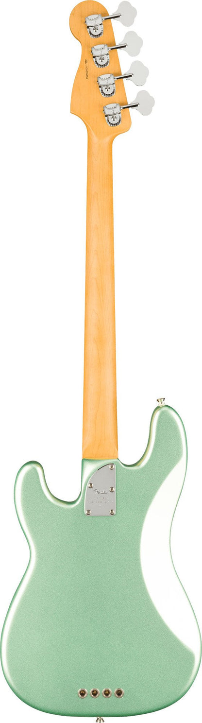 Fender American Professional II Precision Bass, Rosewood Fingerboard in Mystic Surf Green