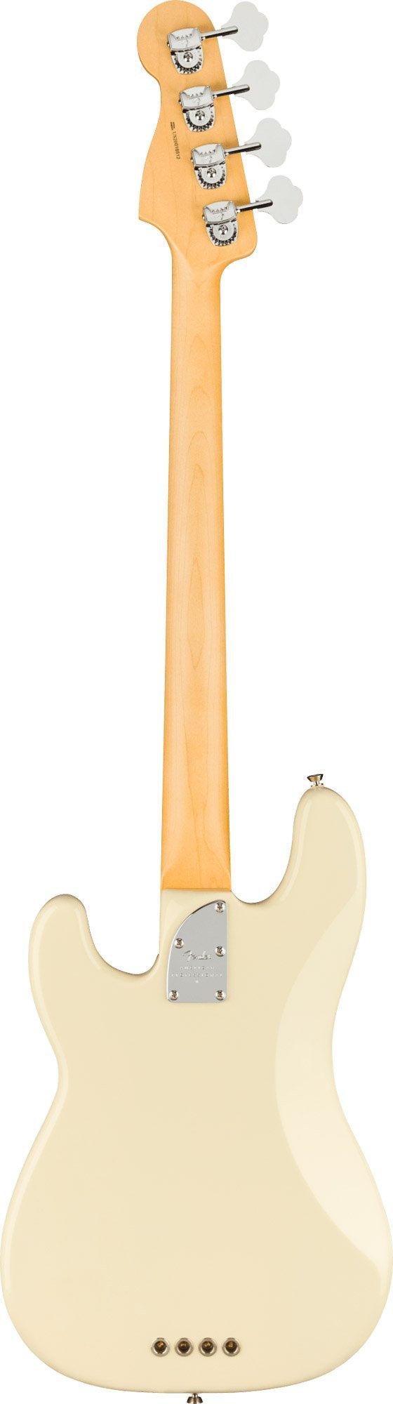 Fender American Professional II Precision Bass®, Maple Fingerboard in Olympic White