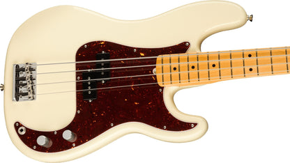 Fender American Professional II Precision Bass®, Maple Fingerboard in Olympic White