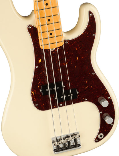 Fender American Professional II Precision Bass®, Maple Fingerboard in Olympic White