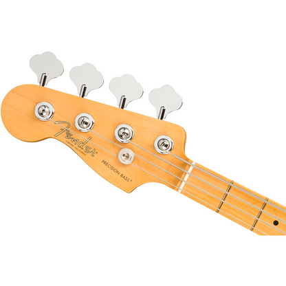 Fender American Professional II Precision Left Hand Bass, Maple Fingerboard in Mystic Surf Green