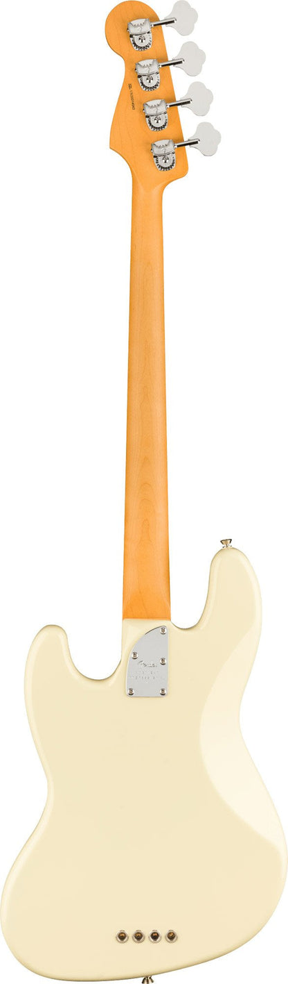 Fender American Professional II Jazz Bass, Rosewood Fingerboard in Olympic White