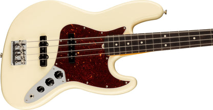 Fender American Professional II Jazz Bass, Rosewood Fingerboard in Olympic White