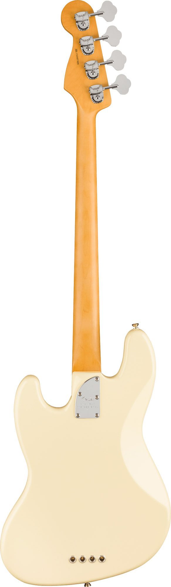 Fender American Professional II Jazz Bass®, Maple Fingerboard in Olympic White