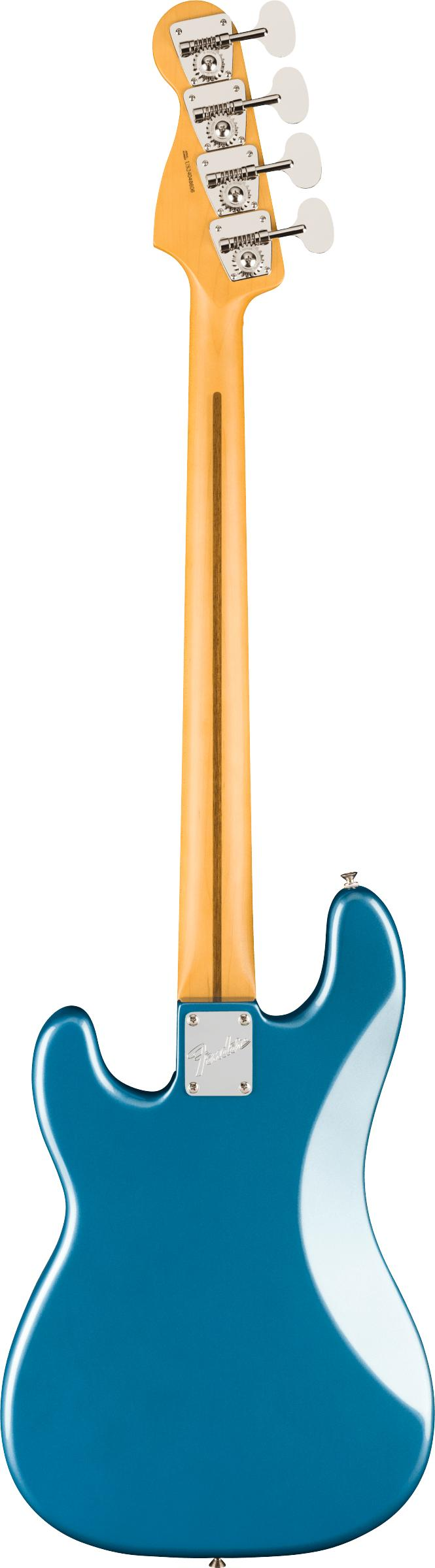 Fender American Professional Classic Precision Bass, Maple Fingerboard in Faded Lake Placid Blue