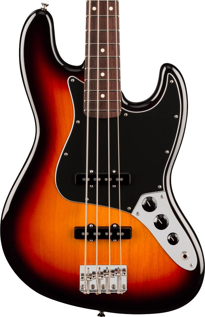 Fender American Professional Classic Jazz Bass, Rosewood Fingerboard in 3-Color Sunburst