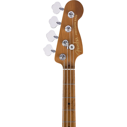 Fender Limited Edition American Ultra II Precision Bass, Roasted Maple Fingerboard in Aurora