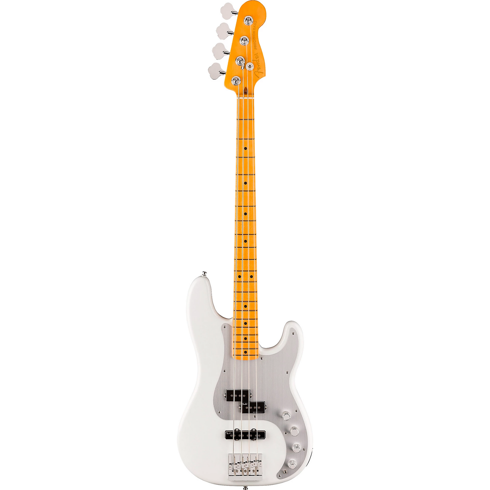 Fender American Ultra II Precision Bass, Maple Fingerboard in Avalanche