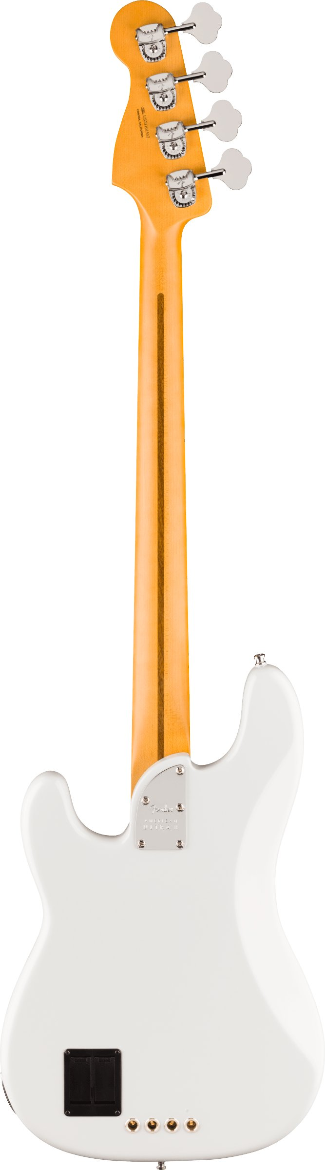 Fender American Ultra II Precision Bass, Maple Fingerboard in Avalanche