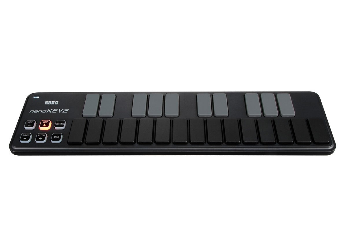 KORG nanoKEY2 Slim Line USB Keyboard Controller in Black