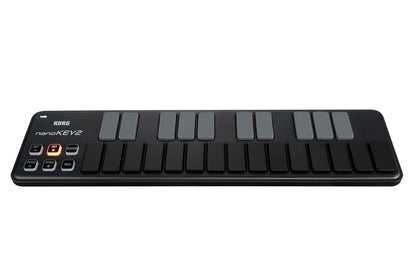 KORG nanoKEY2 Slim Line USB Keyboard Controller in Black