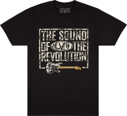 EVH Revolution Small Size T-Shirt in Black