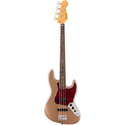 Fender American Professional Classic Jazz Bass, Rosewood Fingerboard in Faded Firemist Gold