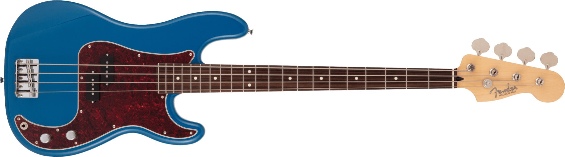 Fender Made in Japan Hybrid II P Bass, Rosewood Fingerboard in Forest Blue