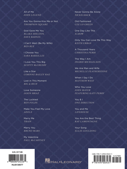 Modern Wedding Songs PVG