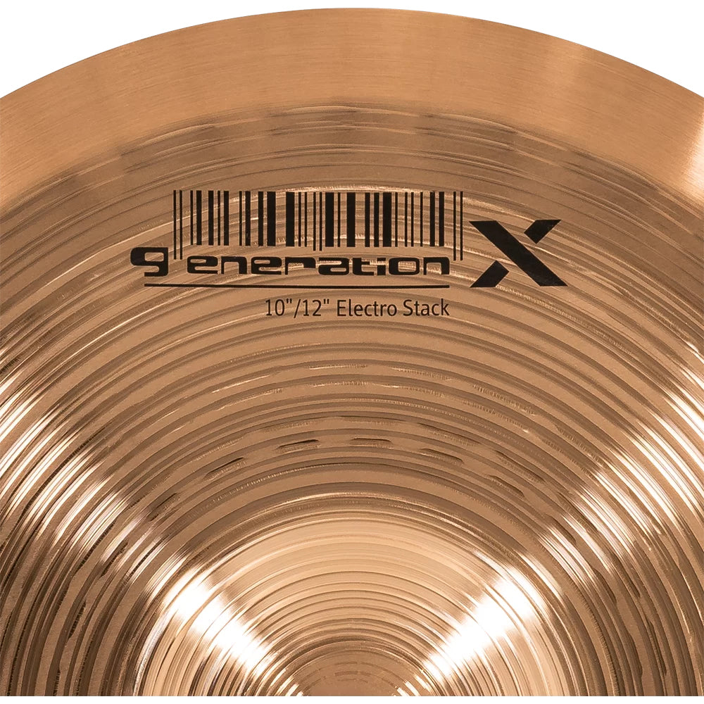 Meinl Cymbals Generation X 10" and 12" Electro Stack